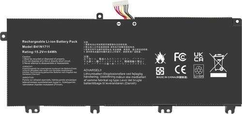 Asus GL503VD-ED089T Laptop Batarya ile Uyumlu Pil