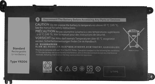 Dell Inspiron 3505 Versiyon P90F, P90F004 Laptop Batarya ile Uyumlu Pil 3600 mAH