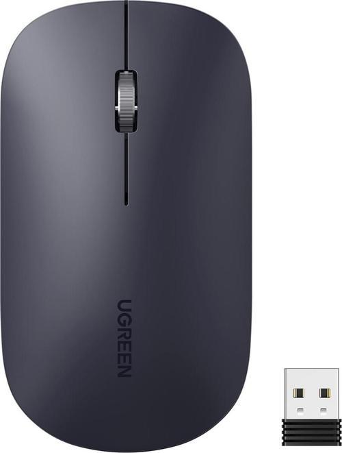 2.4Ghz Sessiz Tuşlu Kablosuz Optik Mouse Siyah