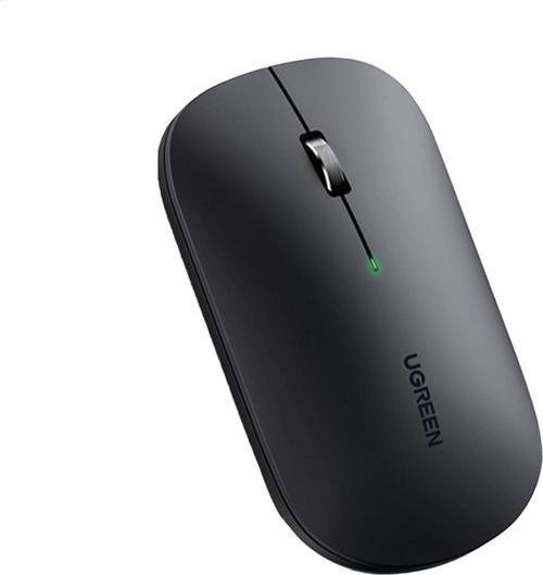 Çift Modlu 4000 DPI 2.4Ghz Kablosuz Bluetooth Mouse Siyah