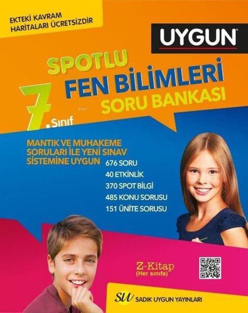 7.Sınıf Fen Bilimleri Spotlu Soru Bankası