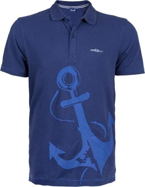 Çapa Lacivert Erkek Polo Yaka T-Shirt