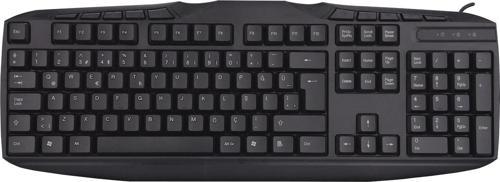 Kb-250U Siyah Q Usb Multimedya 116 Tuşlu Kablolu Klavye