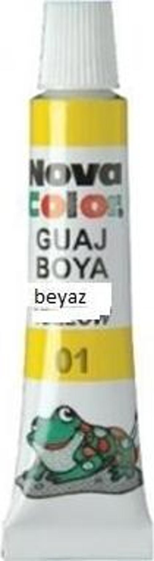 Nc-115 Guaj Boya Tüp Sarı 12 Li (12 Adet 1 Paket)