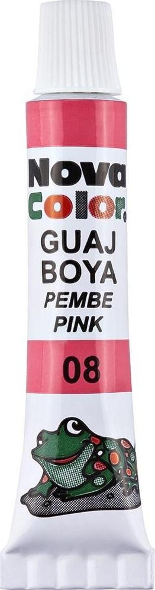 Nc-124 Guaj Boya Tüp Pembe 12 Li (12 Adet 1 Paket)