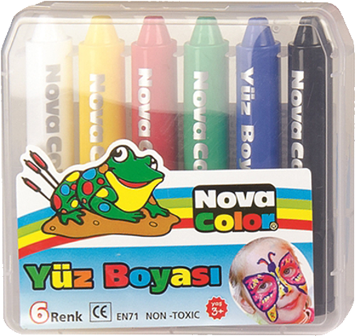 Nc-210 Yüz Boyası 6 Renk