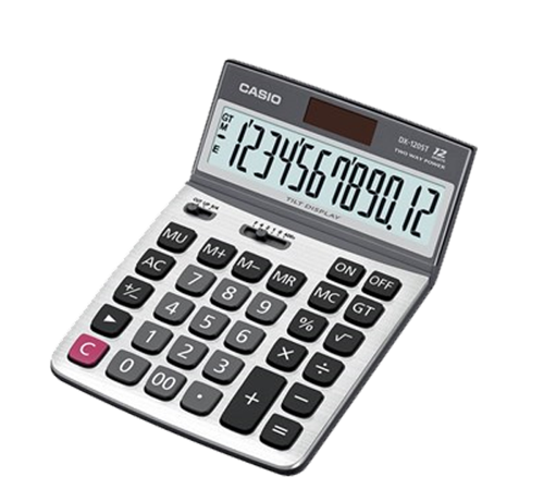 Ax-120-St 12 Hane Hesap Makinesi