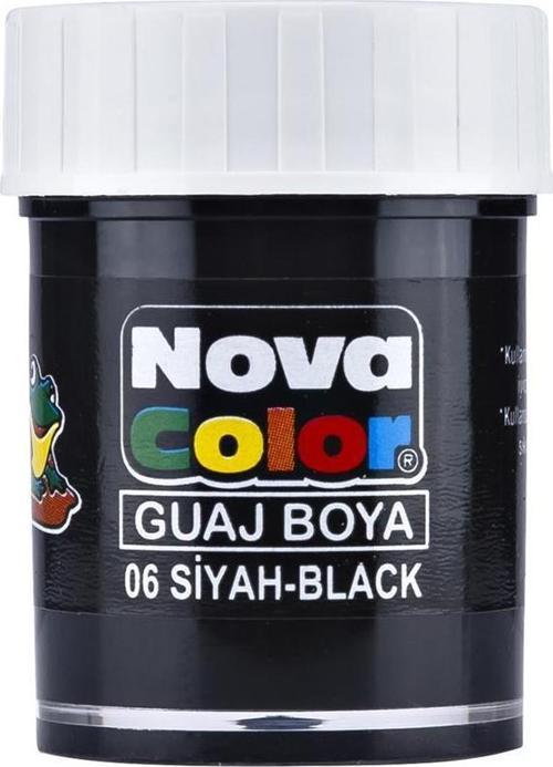 Nc-108 Guaj Boya Şişe Siyah 12 Li (1 Paket 12 Adet)