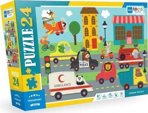 Puzzle 24 Parça Taşıtlar BF309