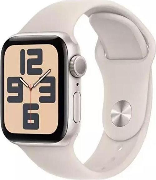 Watch SE GPS 44mm Yıldız Işığı Alüminyum Kasa ve Yıldız Işığı Spor Kordon - M/L (Apple Türkiye Garantili)