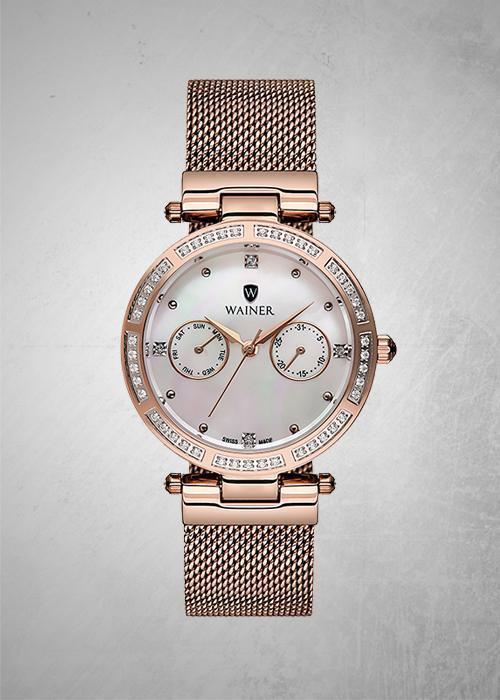 WA.18755-C  WAINER BAYAN KOL SAATİ