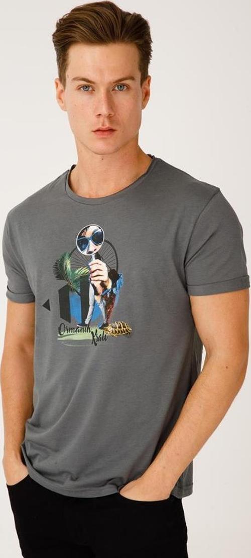 Nature Ormanın Kralı Erkek T-shirt