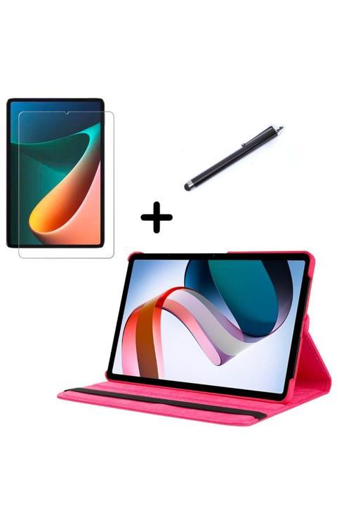 20068310 Xiaomi Mi Pad 5 11 İnç İle Uyumlu Tablet Kılıfı Ekran Koruyucu Ve Kalem Seti