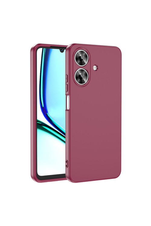 20068310 Realme Note 60 İle Uyumlu Kılıf Içi Kadife Lansman Tasarım Telefon Kılıfı Kapak