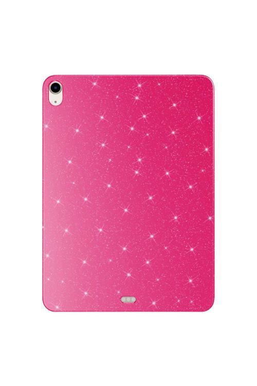 20068310 Apple İpad 10.2  2020 8.Nesil İle Uyumlu Simli Tasarımlı Tablet Kılıfı