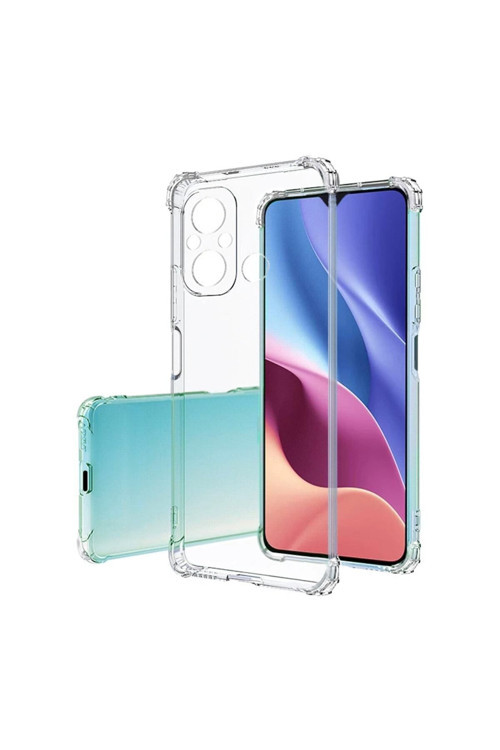 20068310 Xiaomi Redmi 12C Kılıf Şeffaf Anti Şok Kamera Korumalı Telefon Kılıfı Kapak