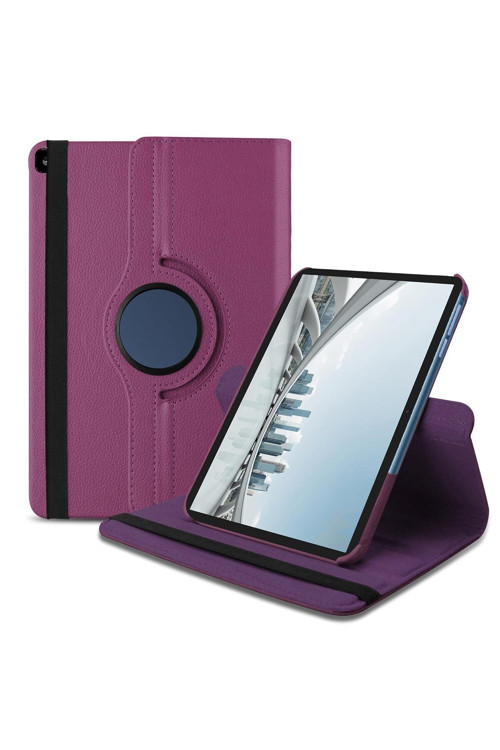 20068310 Honor Pad X8 10,1 Inç (Agm3-W09Hn) İle Uyumlu 360° Dönebilen Standlı Tablet Kılıfı