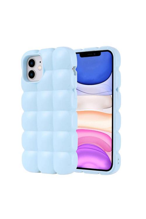 20068310 Apple İphone 12 İle Uyumlu Kılıf Parlak Esnek Silikon Kapak