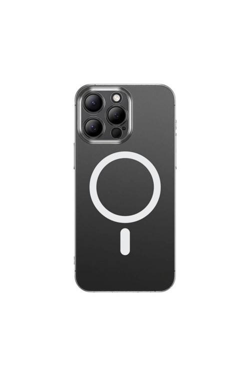 20068310 Apple İphone 14 Pro İle Uyumlu Kılıf Magsafe Şarj Özellikli Toz Önleyici Kapak