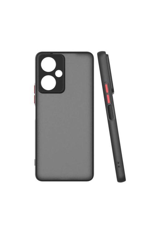 20068310 Tecno Camon 19 Uyumlu Kılıf Renkli Kenarlı Arkası Mat Yüzeyli Telefon Kılıfı Kapak