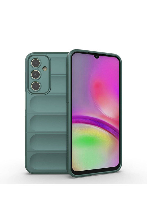 20068310 Samsung Galaxy A25 Uyumlu Kılıf Esnek Tpu Oyuklu Arka Yüzey Tasarımlı Silikon Kapak