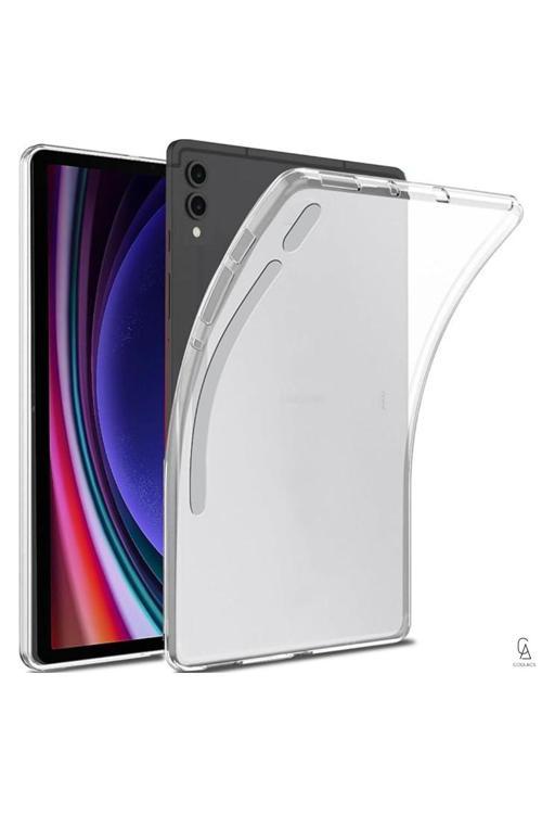 20068310 Samsung Galaxy Tab S9 Fe Sm-X510 Uyumlu Şeffaf Esnek Silikon Tablet Kılıfı