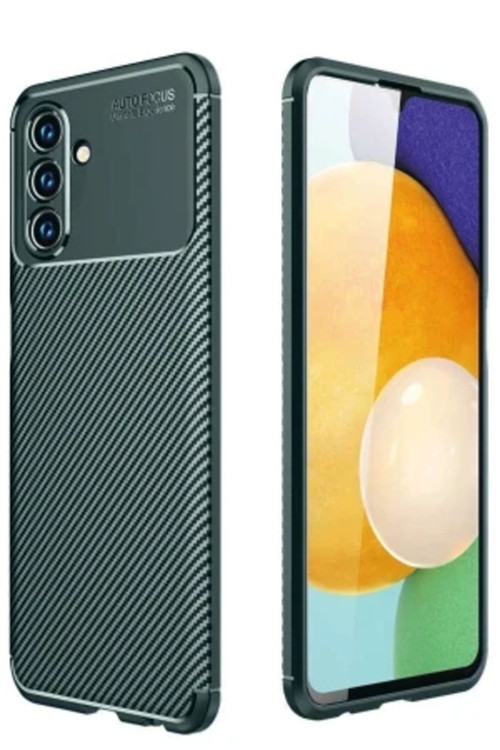 20068310 Samsung Galaxy A36 Uyumlu Kılıf Karbon Tasarım Kamera Korumalı Silikon Telefon Kılıfı Kapak