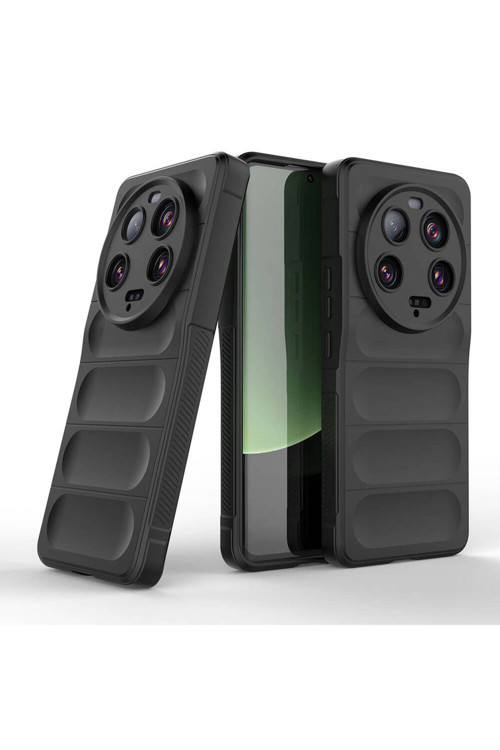 20068310 Xiaomi Mi 13 Ultra Uyumlu Kılıf Esnek Tpu Oyuklu Arka Yüzey Tasarımlı Silikon Kapak