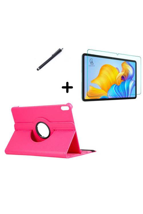 20068310 Huawei Matepad 11.5" Btk-W09 Uyumlu 360° Dönebilen Standlı Tablet Kılıfı Ekran Koruyucu Ve Kalem Set