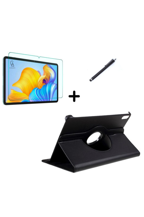 20068310 Huawei Matepad 11.5" Btk-W09 Uyumlu 360° Dönebilen Standlı Tablet Kılıfı Ekran Koruyucu Ve Kalem Set