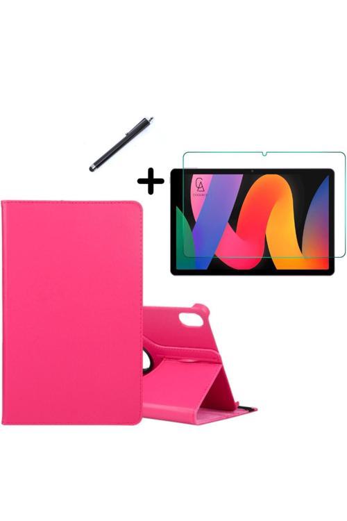 20068310 Honor Pad X9 11.5 İnç 360° Dönebilen Standlı Tablet Kılıfı Ekran Koruyucu Ve Kalem Seti Pembe