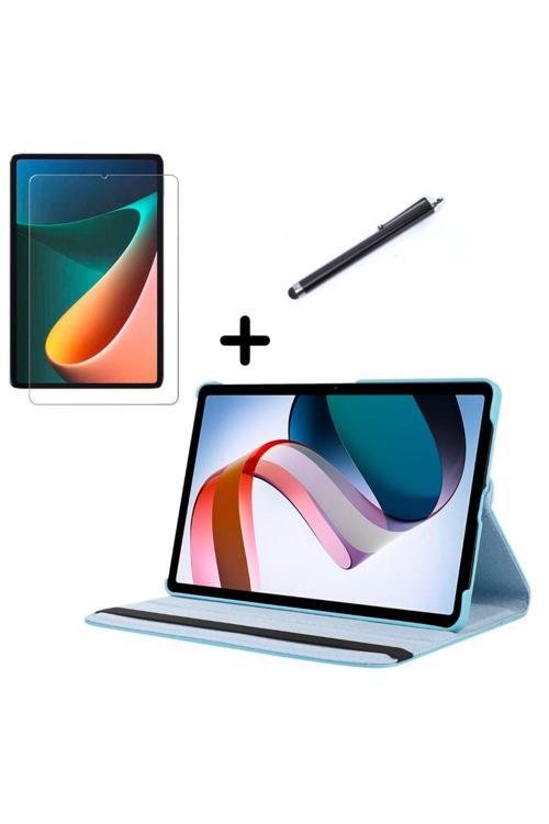 20068310 Xiaomi Mi Pad 5 11 İnç İle Uyumlu Tablet Kılıfı Ekran Koruyucu Ve Kalem Seti