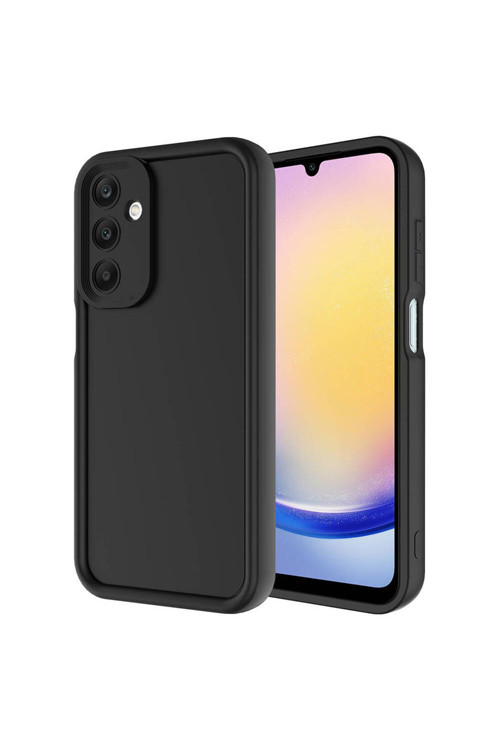 20068310 Samsung Galaxy A25 İle Uyumlu Kılıf Kamera Korumalı Yüksek Kenarlı Kapak