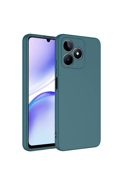 20068310 Realme C53 4G İle Uyumlu Kılıf Içi Kadife Lansman Tasarım Telefon Kılıfı Kapak