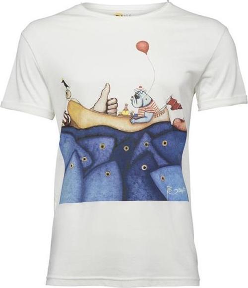 Mr. Allright Man Beyaz Erkek T-Shirt