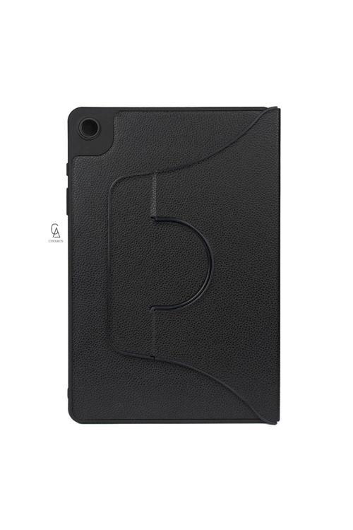20068310 Samsung Galaxy Tab A9 X110 Dönebilen Yatay Dikey Stand Olabilen Fest Kapaklı Tablet Kılıfı