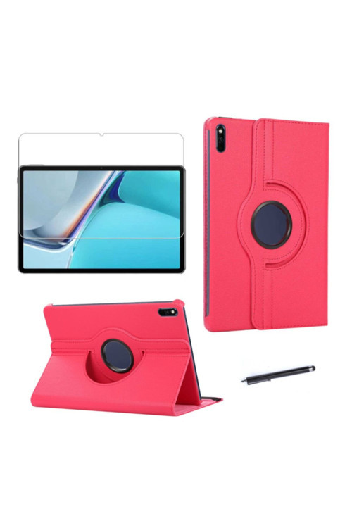 20068310 Huawei Matepad 11 2021 Tablet Kılıfı Yatay Ve Dikey Standlı Dönebilen Pu Deri Kapaklı Kılıf