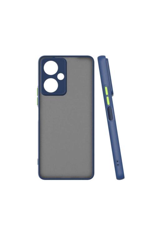 20068310 Tecno Camon 19 Uyumlu Kılıf Renkli Kenarlı Arkası Mat Yüzeyli Telefon Kılıfı Kapak