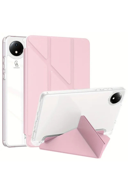 20068310 Xiaomi Redmi Pad Se 8.7 İnç Uyumlu Kılıf 3 Farklı Stand Kalemlikli Tri Folding Tablet Kılıfı