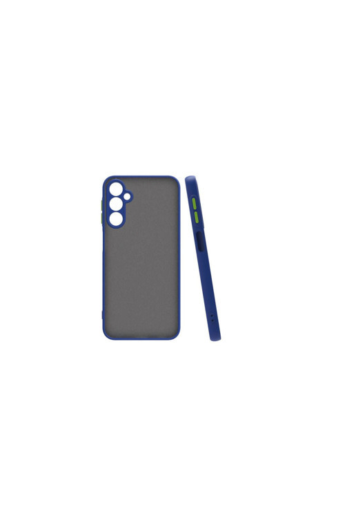 20068310 Samsung Galaxy A25 Uyumlu Kılıf Renkli Kenarlı Arkası Mat Yüzeyli Telefon Kılıfı Kapak