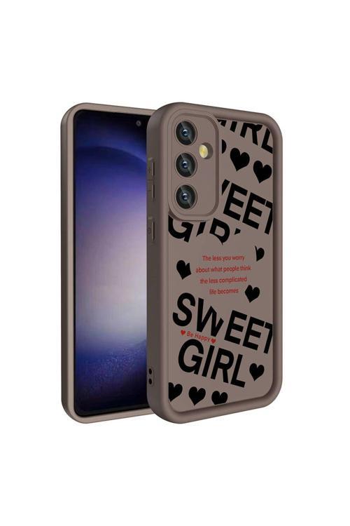 20068310 Samsung Galaxy S23 Fe İle Uyumlu Kılıf Kamera Korumalı Yüzeyi Baskılı Arka Kapak