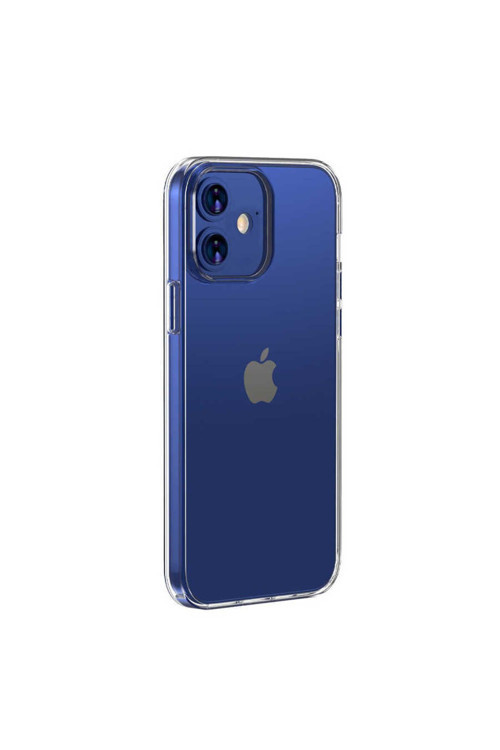20068310 Apple İphone 12 İle Uyumlu Kılıf Yüksek Korumalı Sert Şeffaf Kapak