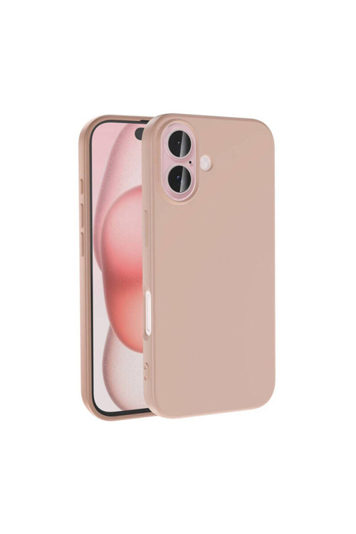 20068310 Apple İphone 16 İle Uyumlu Telefon Kılıfı Kadife Iç Yüzey Soft Tasarım Lansman Kılıf