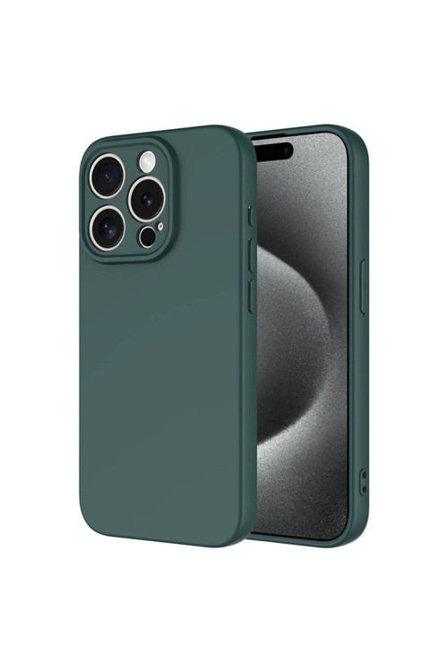 20068310 Apple İphone 15 Pro Max İle Uyumlu Kılıf Içi Kadife Lansman Tasarım Telefon Kılıfı Kapak