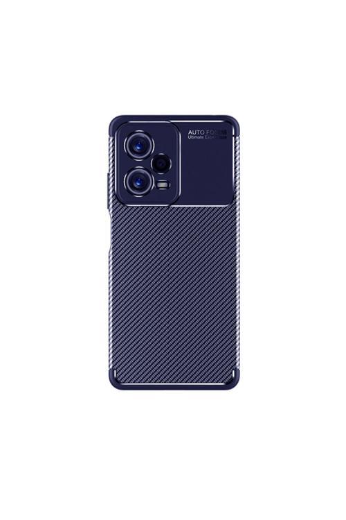 20068310 Xiaomi Redmi Note 12 5G İle Uyumlu Kılıf Focus Karbon Tasarım Telefon Kılıfı Kapak