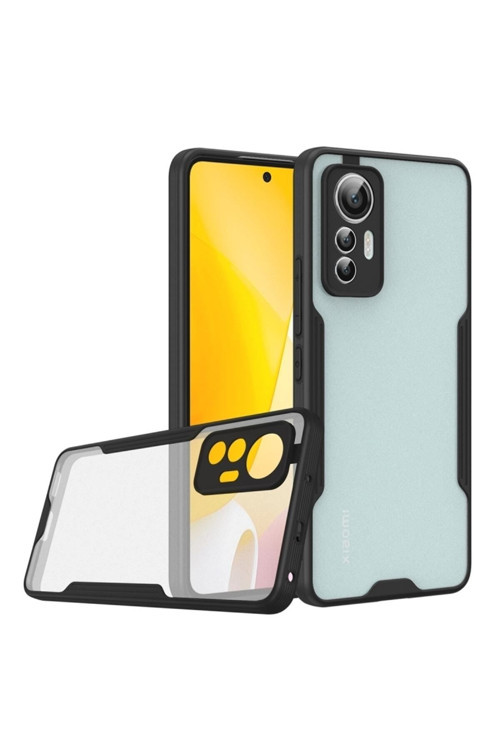 20068310 Xiaomi Mi 12T Pro Ile Uyumlu Kılıf Pastel Renki Şeffaf Ultra Ince Hafif Telefon Kılıfı Kapak