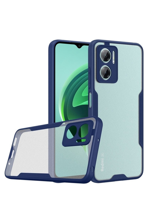 20068310 Xiaomi Redmi Note 11E Ile Uyumlu Kılıf Pastel Renki Şeffaf Ultra Ince Hafif Telefon Kılıfı Kapak