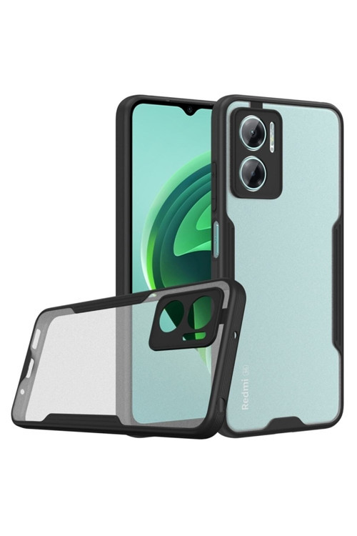 20068310 Xiaomi Redmi Note 11E Ile Uyumlu Kılıf Pastel Renki Şeffaf Ultra Ince Hafif Telefon Kılıfı Kapak