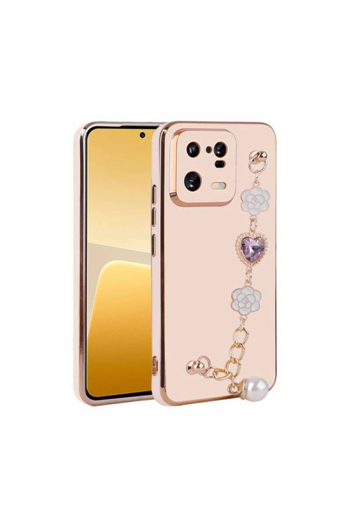 20068310 Xiaomi Mi 13 Pro İle Uyumlu Kılıf El Tutamaçlı Kamera Korumalı Kadın Telefon Kılıfı Kapak