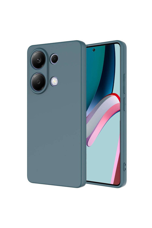 20068310 Xiaomi Poco M6 Pro 4G İle Uyumlu Kılıf Içi Kadife Lansman Tasarım Telefon Kılıfı Kapak